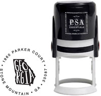 Georgia Custom State Address Stamper by PSA Essentials