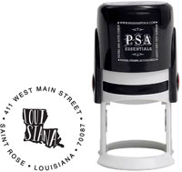 Louisiana Custom State Address Stamper by PSA Essentials
