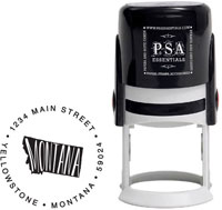 Montana Custom State Address Stamper by PSA Essentials