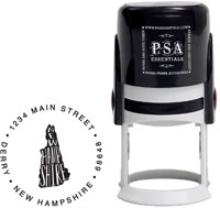 New Hampshire Custom State Address Stamper by PSA Essentials