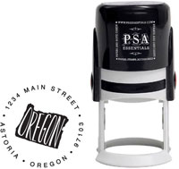 Oregon Custom State Address Stamper by PSA Essentials