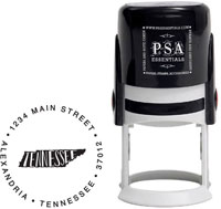 Tennessee Custom State Address Stamper by PSA Essentials