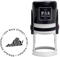 Virginia Custom State Address Stamper by PSA Essentials