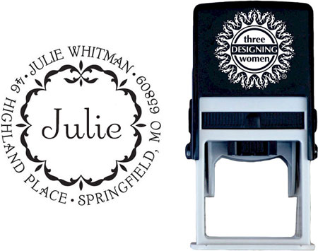 Three Designing Women - Custom Self-Inking Stamp #CS-3231-N