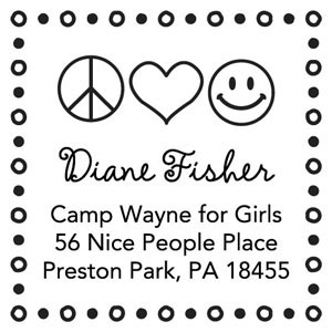 Three Designing Women - Custom Self-Inking Stamp #CS-9102 Three Designing Women - Custom Self-Inking Stamp #CS-9102