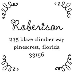 Three Designing Women - Custom Self-Inking Stamp #CS-9105