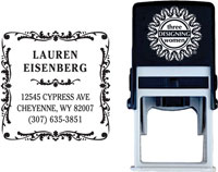 Three Designing Women - Custom Self-Inking Stamp #CS-3229