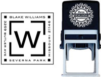 Three Designing Women - Custom Self-Inking Stamp #CS-3608