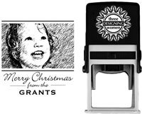 Three Designing Women - Custom Self-Inking Stamp #POPH7008 (Photo)