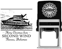 Three Designing Women - Custom Self-Inking Stamp #POPH7009 (Photo)