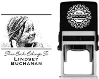 Three Designing Women - Custom Self-Inking Stamp #POPH7014 (Photo)