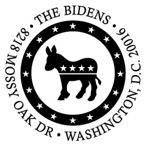 Three Designing Women - Custom Self-Inking Stamp #CS-3695 (Democrats Politcal)