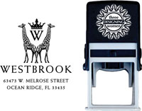 Three Designing Women - Custom Self-Inking Stamp #CS-3661