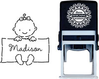 Three Designing Women - Custom Self-Inking Stamp #CS-3668