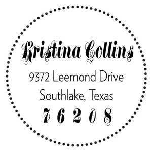 Three Designing Women - Custom Self-Inking Stamp #CS-A10020S