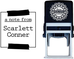 Three Designing Women - Custom Self-Inking Stamp #CS-S10005S