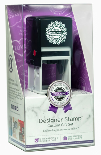 Three Designing Women - Designer Stamp Custom Gift Set