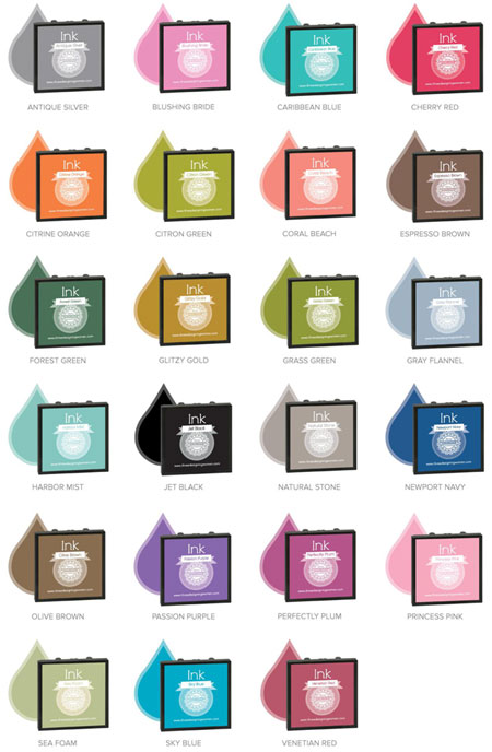 Three Designing Women - Ink Pad Refills Three Designing Women - Ink Pad Refills