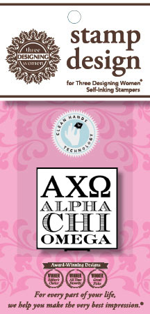 Alpha Chi Omega (ACO - Greek) Mix n Match Clip Packs by Three Designing Women