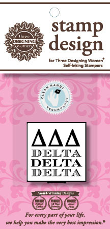 Delta Delta Delta (DDD - Greek) Mix n Match Clip Packs by Three Designing Women