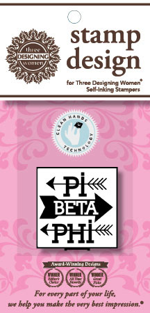 Pi Beta Phi (PBP - Symbol) Mix n Match Clip Packs by Three Designing Women