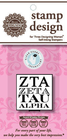 Zeta Tau Alpha (ZTA - Greek) Mix n Match Clip Packs by Three Designing Women