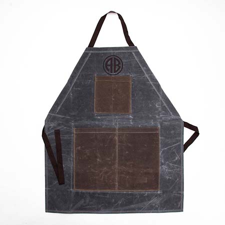 Slate Waxed Canvas Utility Aprons by CB Station