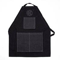 Black Waxed Canvas Utility Aprons by CB Station