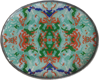 Blue Tess Belt Buckles by Francesca Joy Blue Tess Belt Buckles by Francesca Joy