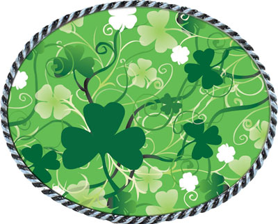 St. Patricks Day 2014 2 Belt Buckles by EA Designs St. Patricks Day 2014 2 Belt Buckles by EA Designs