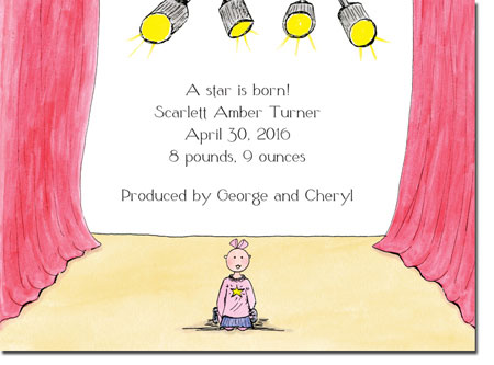 Blue Mug Designs Birth Announcements - Stage Boy Blue Mug Designs Birth Announcements - Stage Boy