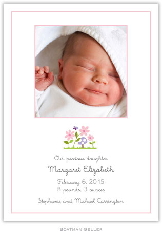 Boatman Geller - Bloom Photo Birth Announcements & Invitations Boatman Geller - Bloom Photo Birth Announcements & Invitations