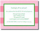 Boatman Geller - Pink Rugby Birth Announcements/Invitations