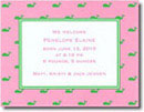 Boatman Geller - Pink Whale Birth Announcements/Invitations