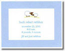 Boatman Geller - Light Blue Baby Lamb Birth Announcements