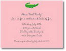 Boatman Geller - Pink Alligator Birth Announcements/Invitations