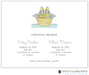 Stacy Claire Boyd Birth Announcement - Two by Two
