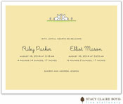 Stacy Claire Boyd Birth Announcement - Sweet Bunnies