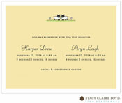 Stacy Claire Boyd Birth Announcement - Sweet Lambs