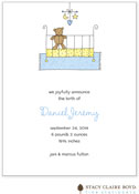 Stacy Claire Boyd Birth Announcement - My Crib - Blue