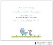 Stacy Claire Boyd Birth Announcement - Proud Brother 1