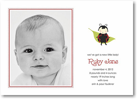 Stacy Claire Boyd Birth Announcement - Little Lady (Digital Photo) Stacy Claire Boyd Birth Announcement - Little Lady (Digital Photo)