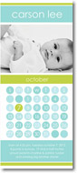 Stacy Claire Boyd Birth Announcement - Calendar Baby Boy (Digital Photo)