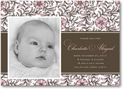 Stacy Claire Boyd Birth Announcement - Petite Fleurs (Digital Photo)