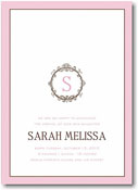 Stacy Claire Boyd Birth Announcement - Bella Baby-Pink