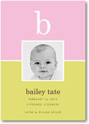 Stacy Claire Boyd Birth Announcement - Hip Baby Girl (Digital Photo)