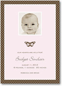 Stacy Claire Boyd Birth Announcement - Freshly-Etched Butterfly (Digital Photo)