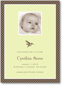 Stacy Claire Boyd Birth Announcement - Freshly-Etched Hummingbird (Digital Photo)