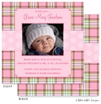 Take Note Designs Digital Photo Birth Announcements - Grace Mary