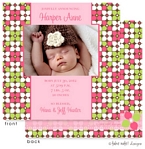 Take Note Designs Digital Photo Birth Announcements - Harper Anne